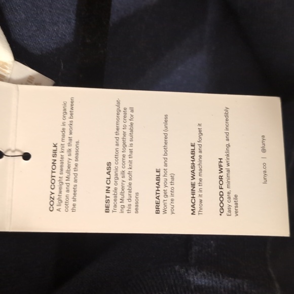 Lunya Cozy Cotton Silk Romper Size Large NWT - Picture 9 of 13